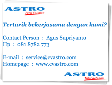Kontak Person CV. ASTRO Total Solution