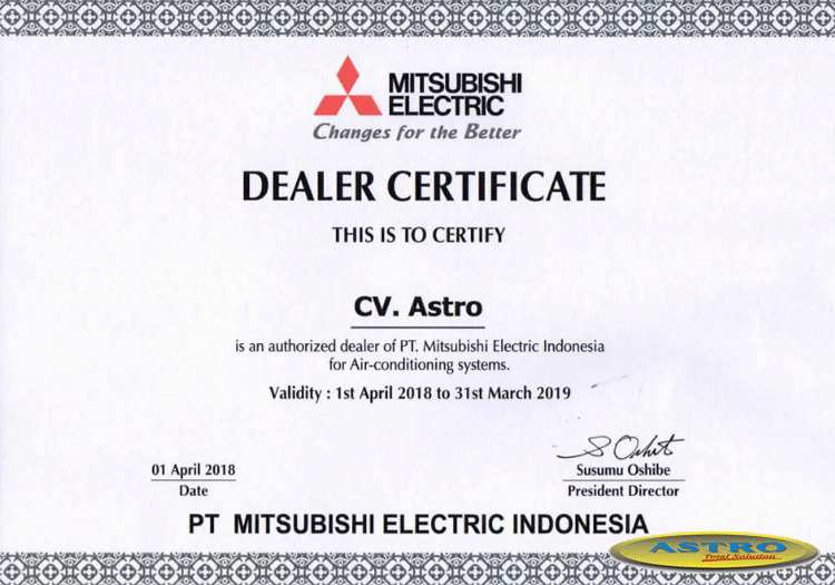 Dealer Resmi AC Mitsubishi Electric Indonesia, Harga Murah 