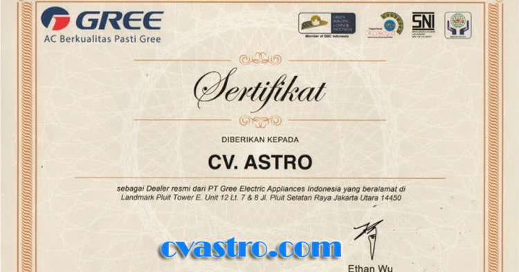 Dealer resmi AC Gree